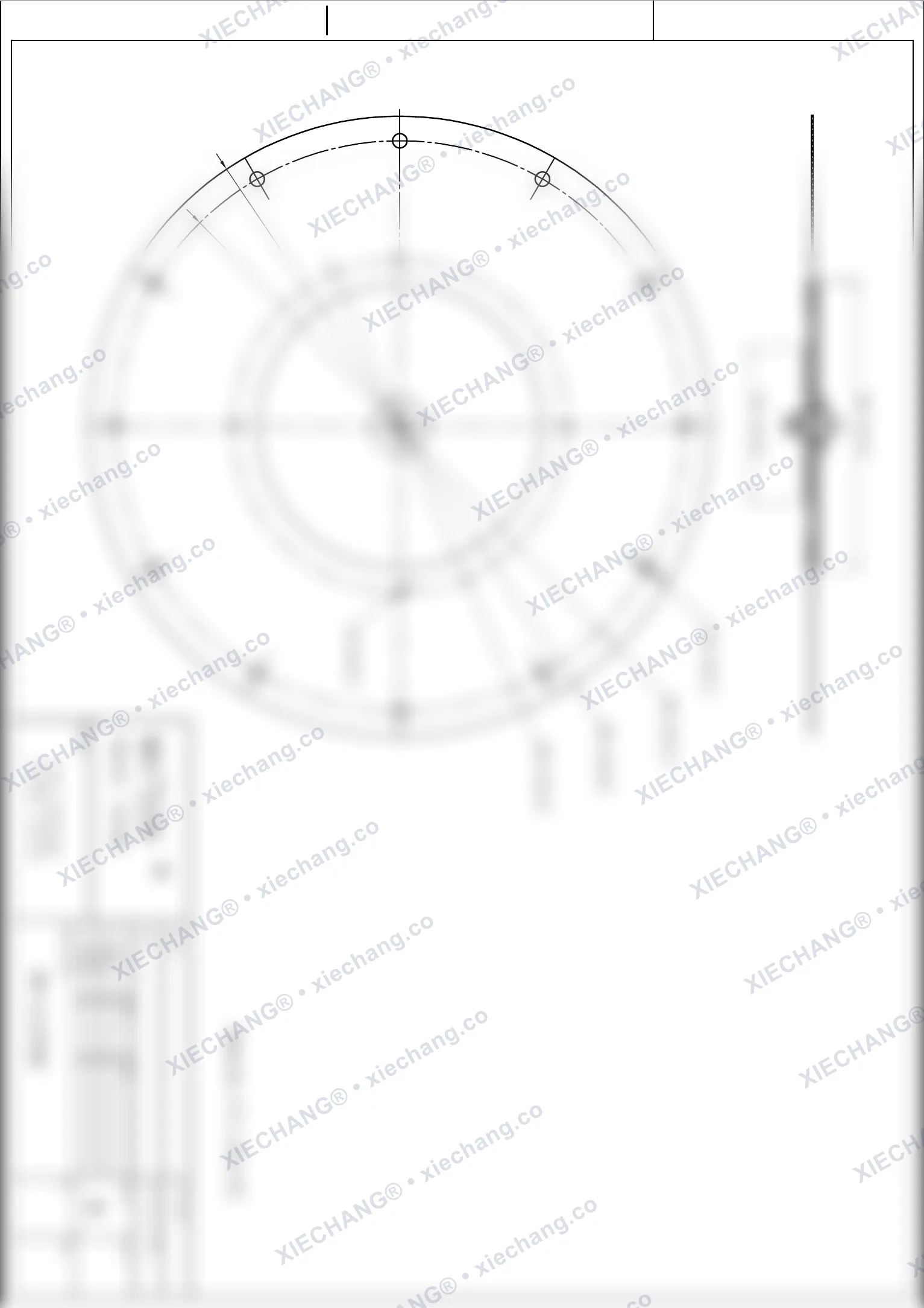 WPS-CA/EP200 · 8 inch · مرحله اول · مونتاژ دیافراگم شیر بزرگ — نقشه مونتاژ