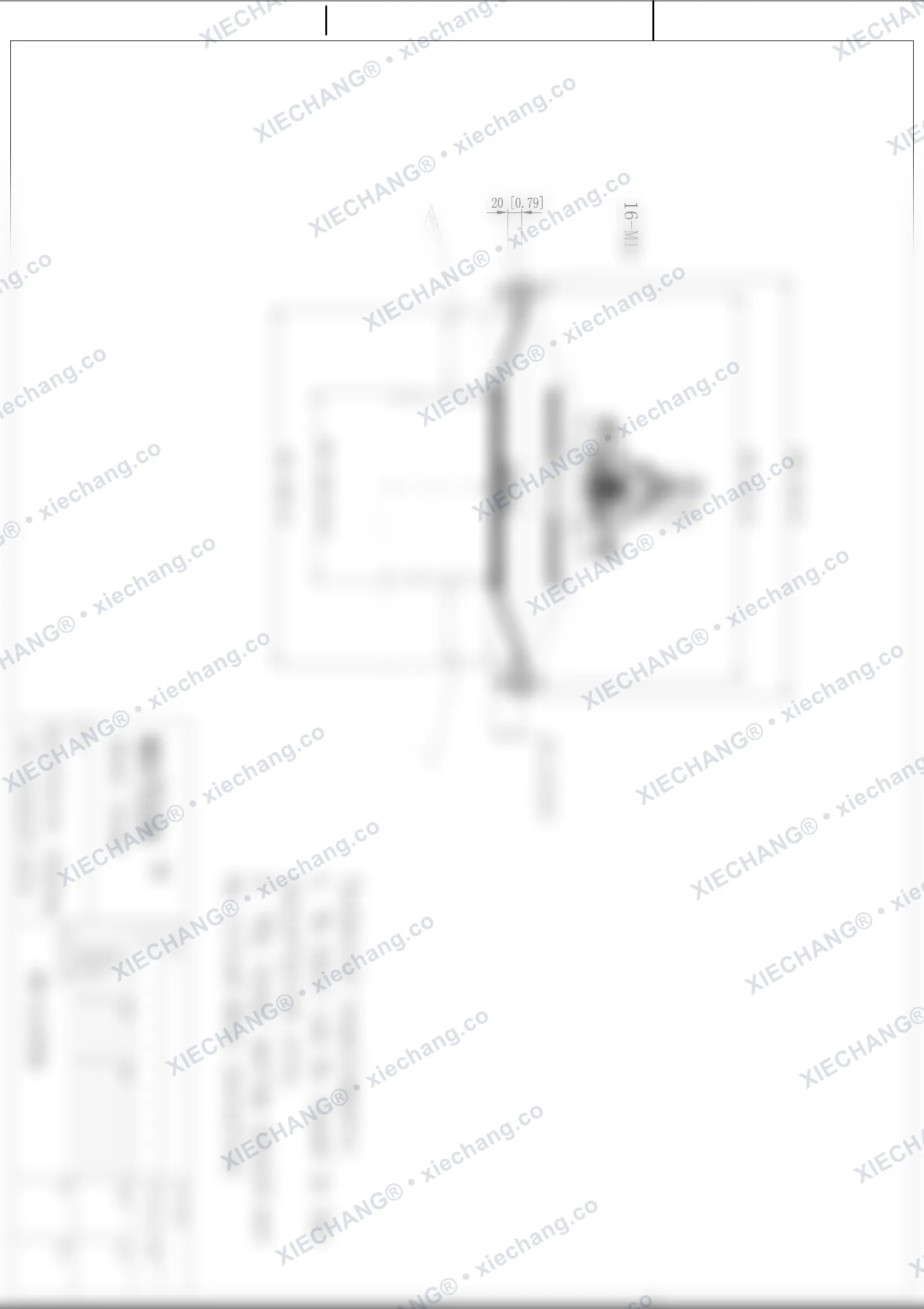 WPS-CA/EP250 · 10 inch · شیر بزرگ فوق‌کم‌فشار — نقشه نصب