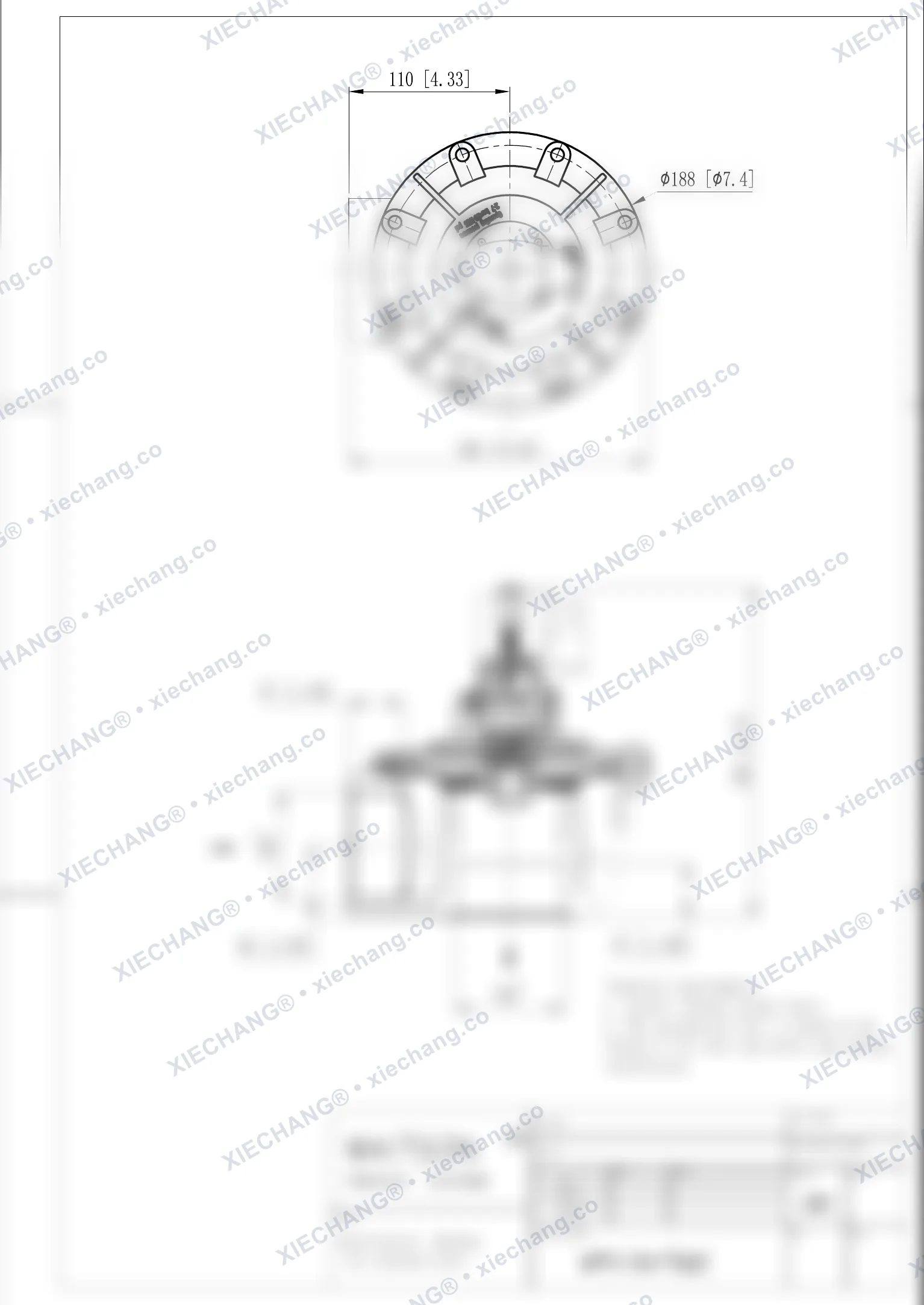 WPS-CA/TG62 · شیر زاویه‌دار (right-angle) — نقشه نصب